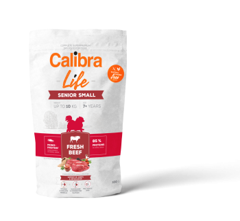 Calibra Dog Life Senior Small Fresh Beef