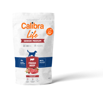 Calibra Dog Life Senior Medium Fresh Beef