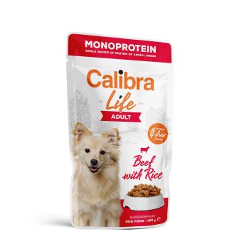Calibra Dog Life Plic Adult Beef 150g