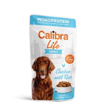 Calibra Dog Life Plic Adult Chicken 150g