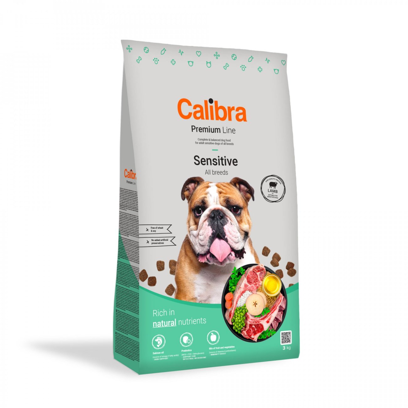 Calibra Dog Premium Line Sensitive Lamb 3 kg 