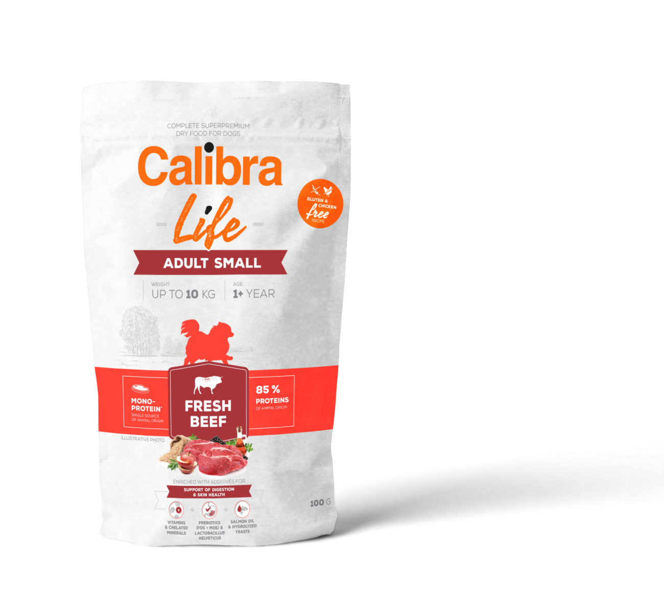 Calibra Dog Life Adult Small Fresh Beef 1,5kg