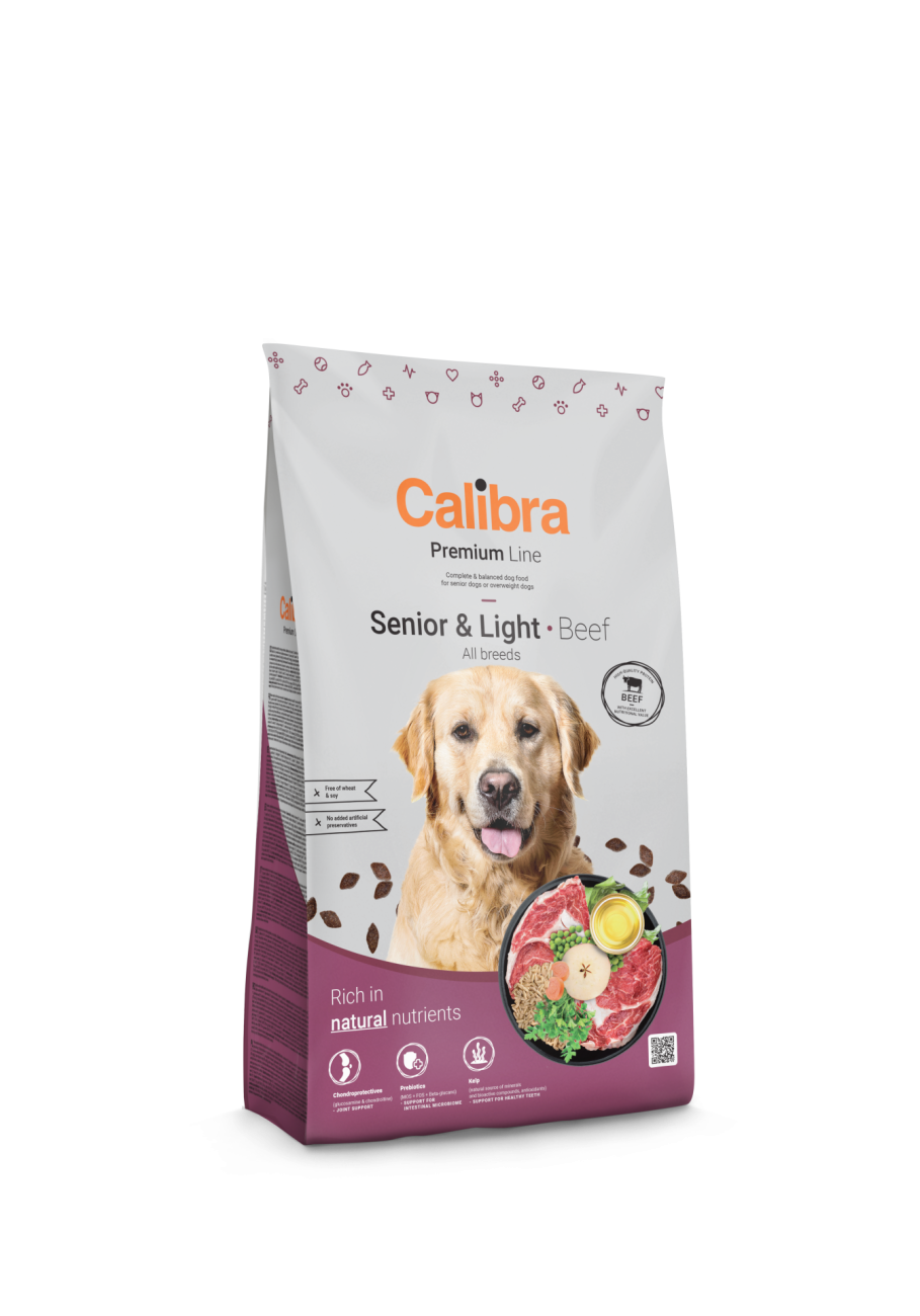 Calibra Dog Premium Line Senior&Light Beef 3kg